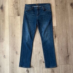 Kut from the Kloth ~ Dark Blue Straight Leg Jeans, Size 8, Great Condition!